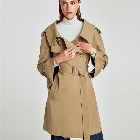 trench reversible zara